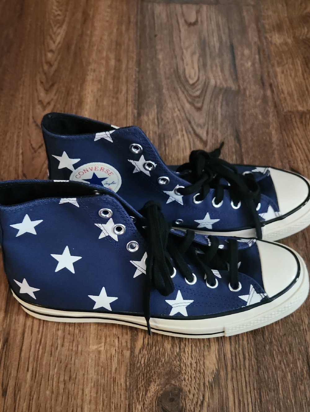Converse Chuck Taylor All Star High-Top Sneakers with White Stars NWOT